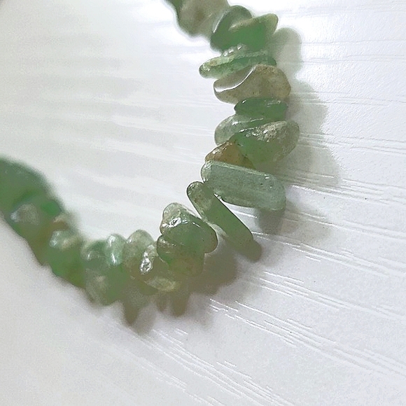 ⛔️SOLD⛔️ Jade Necklace With Extender - Picture 1 of 4